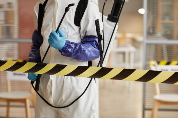 Professional Blood Cleanup technician working in Marlborough, MA